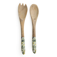 OLIVE MANGO WOOD SERVING SPOONS