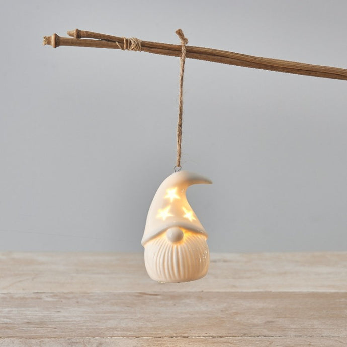 HANGING LED CERAMIC GONK