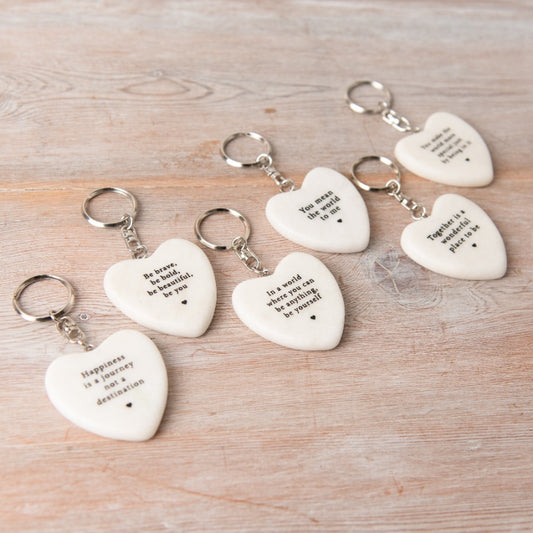 MARBLE HANGING KEYRING