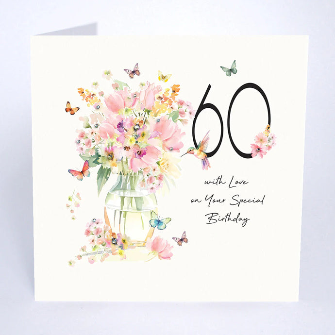 60 SPECIAL BIRTHDAY CARD