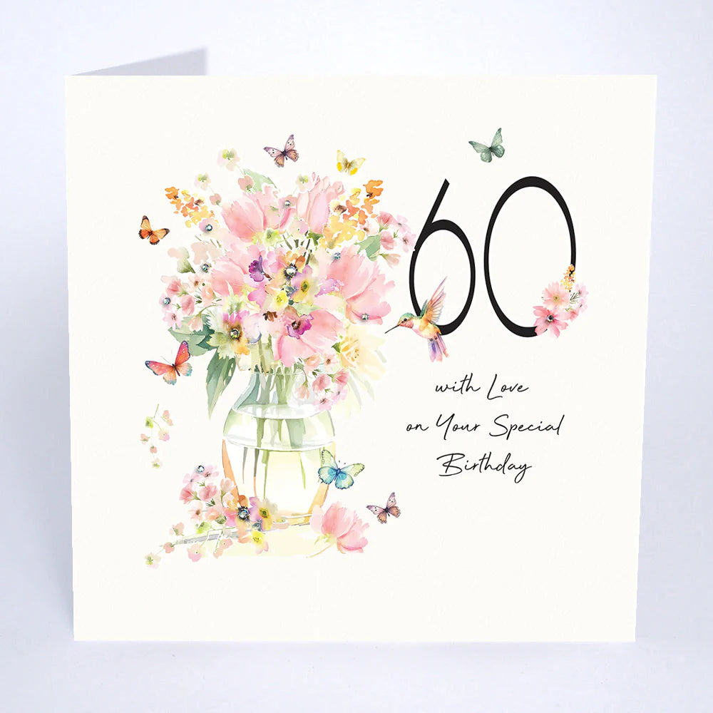 60 SPECIAL BIRTHDAY CARD