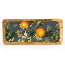 MANGO WOOD ORANGE BLOSSOM SERVING TRAY