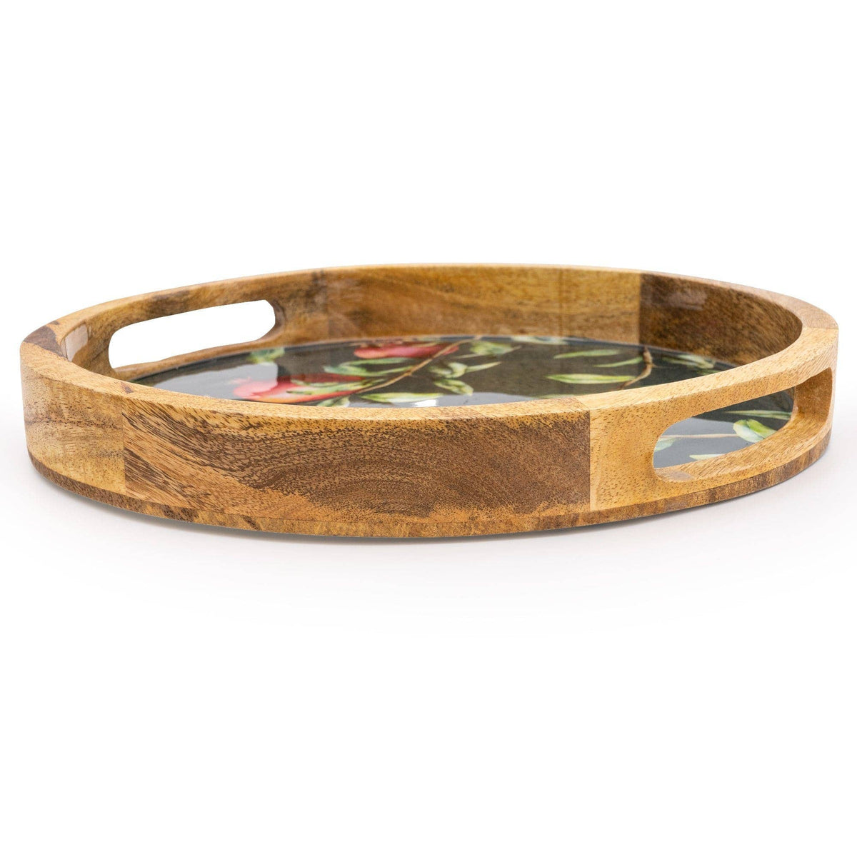 POMEGRANTE MANGO WOOD TRAY