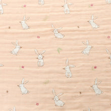 PINK BUNNIES MUSLIN SET