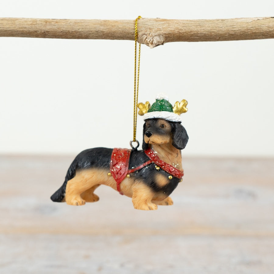 DACHSHUND CHRISTMAS DECORATION