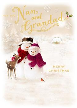 NAN AND GRANDAD CARD