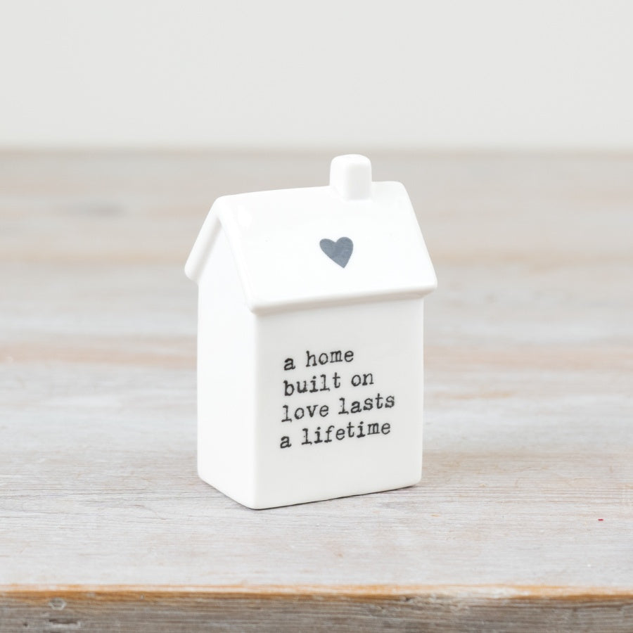 CERAMIC HOUSE ORNAMENT