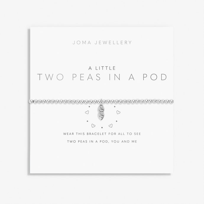 A LITTLE  - TWO PEAS IN A POD BRACELET