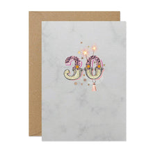 30 BIRTHDAY CARD