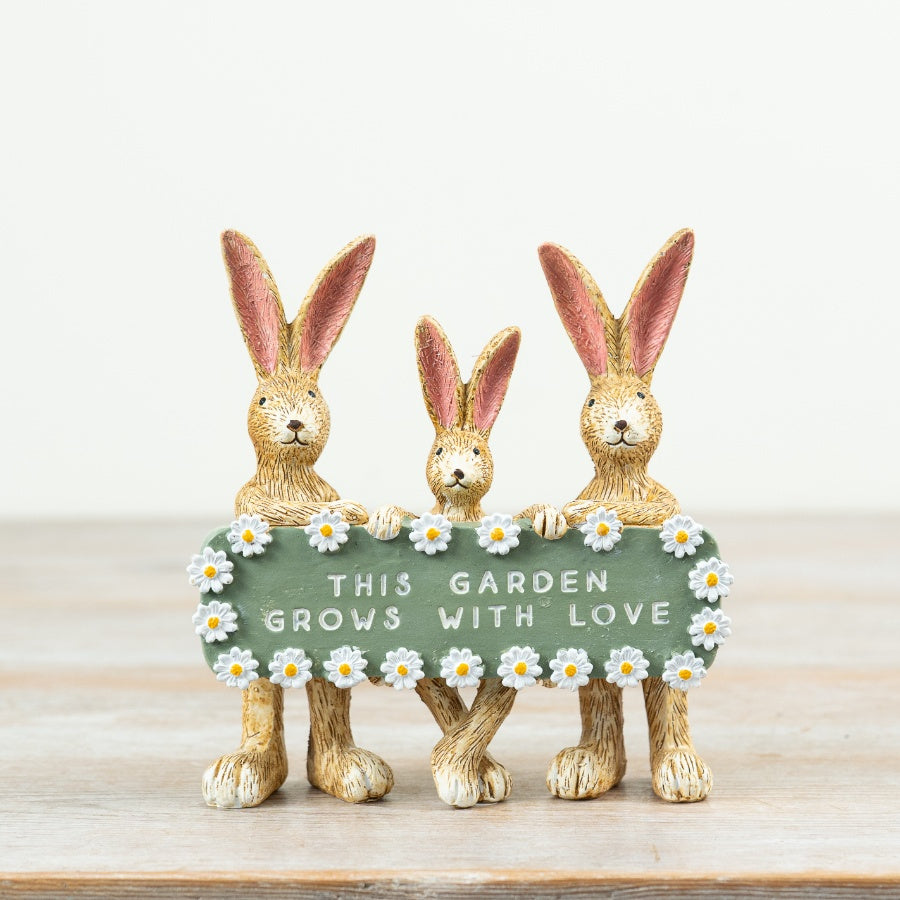 BUNNY GARDEN SIGN