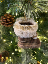 BROWN TARTAN BOOTIES