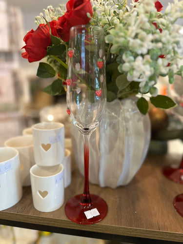 STRAWBERRY CHAMPAGNE GLASS