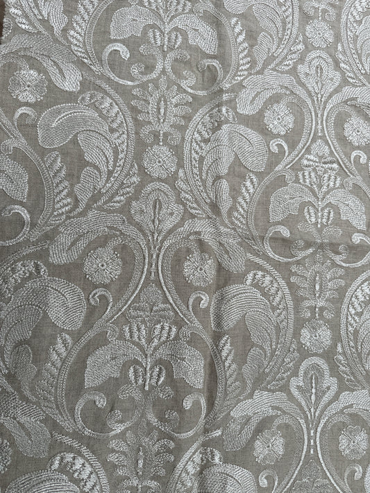 REMNANT R193 SANDERSON EMBROIDERY