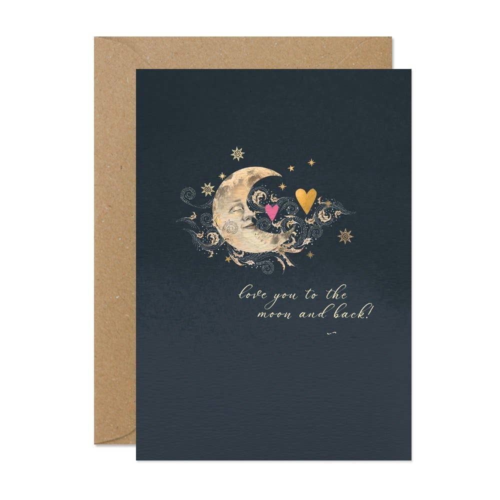 LOVE YOU TO THE MOON AND BACK