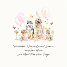 DOGS BIRTHDAY CARD