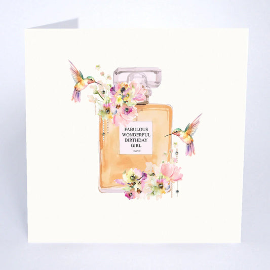 FAB WONDERFUL BIRTHDAY GIRL CARD