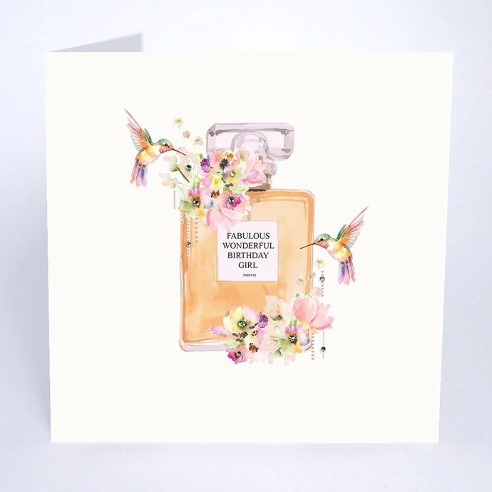 FAB WONDERFUL BIRTHDAY GIRL CARD