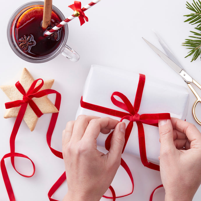 RED VELVET CHRISTMAS RIBBON