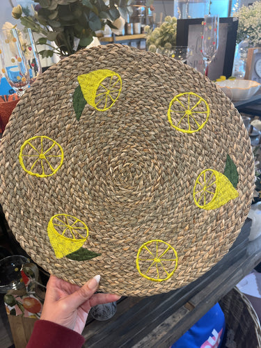 CITRUS LEMON PLACEMAT
