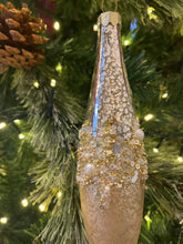 PEARLISED JEWELLED DROPLET BAUBLE