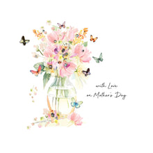 WITH LOVE ON MOTHERS DAY CARD