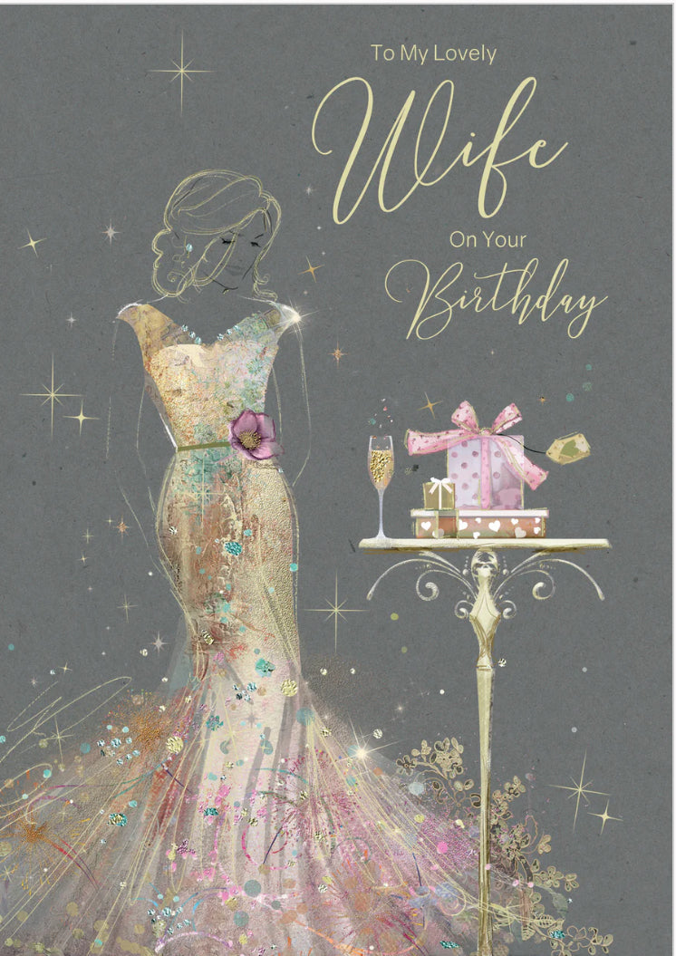 TO MY LOVELY WIFE ON YOUR BIRTHDAY