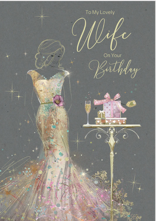 TO MY LOVELY WIFE ON YOUR BIRTHDAY