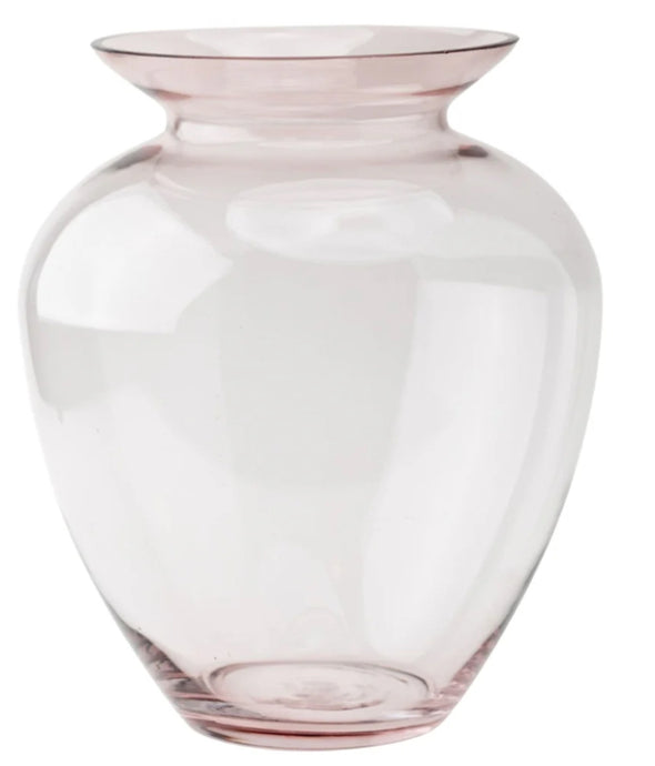BLUSH GLASS VASE