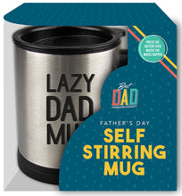 LAZY DAD SELF STIRRING INSULATED MUG