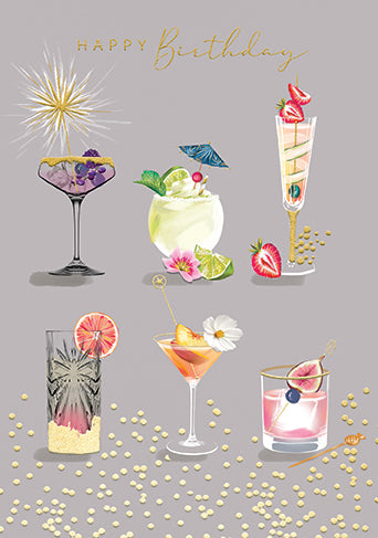 HAPPY BIRTHDAY COCKTAILS