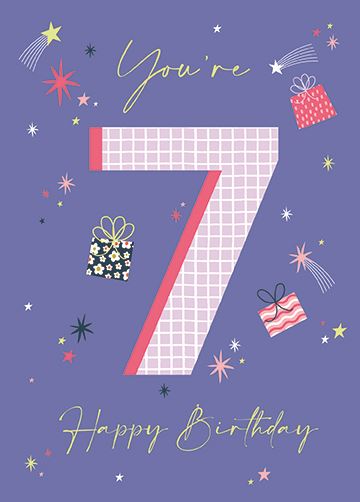 GIRL 7 CARD