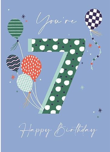 BOY 7 CARD