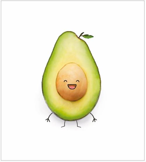 AVOCADO BLANK CARD