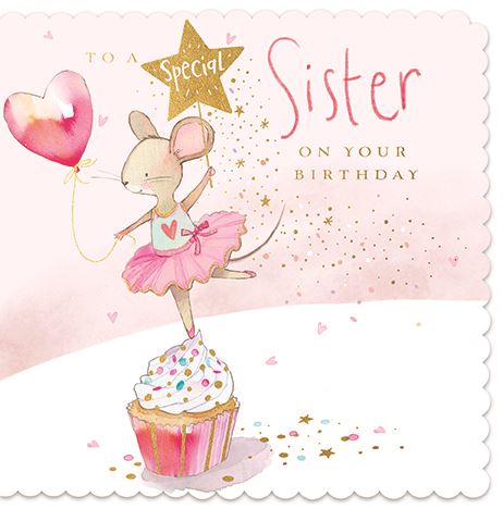 SPECIAL SISTER BIRTHDAY CARD