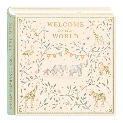 WELCOME TO THE WORLD CARD