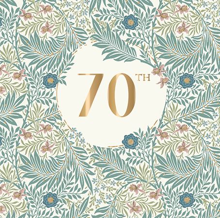 70th BIRTHDAY -WILLIAM MORRIS