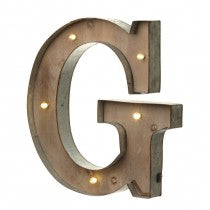 LIGHT UP LETTER G