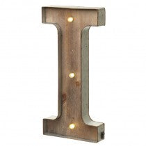 LIGHT UP LETTER I