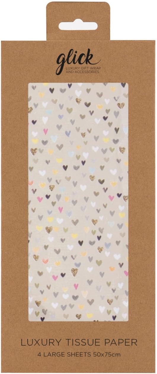 HEARTS TISSUE PAPER