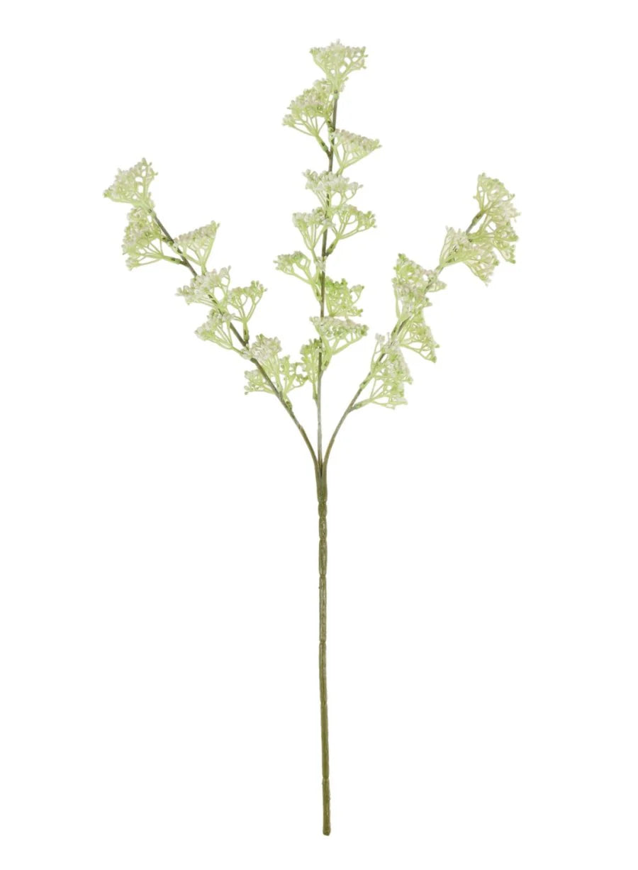 WHITE MINI BUD SPRAY - FAUX FLORALS