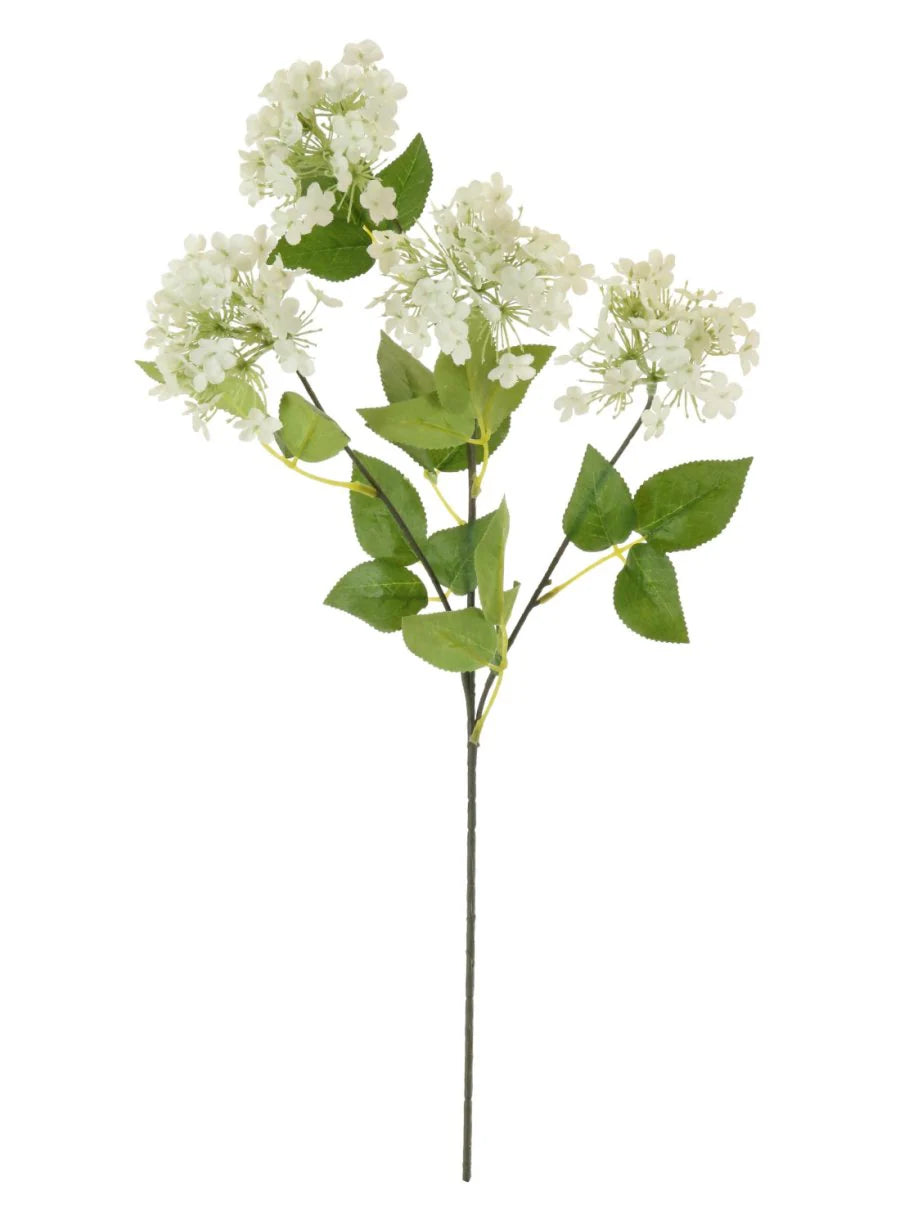 IVORY SMALL FLOWER BUNCH STEM - FAUX FLORALS