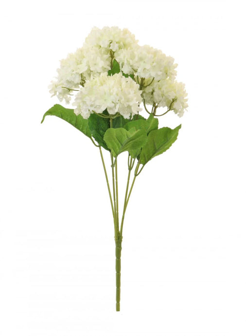 IVORY HYDRANGEA BUNCH - FAUX FLORALS