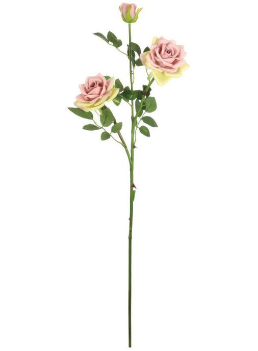 BLUSH ROSE SPRAY - FAUX FLORALS