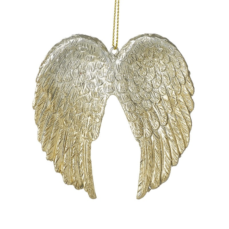 GOLD GLITTER ANGEL WINGS