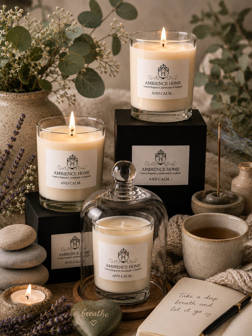 AND CALM...CANDLE