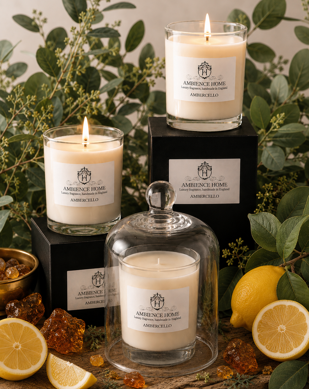 AMBERCELLO CANDLE