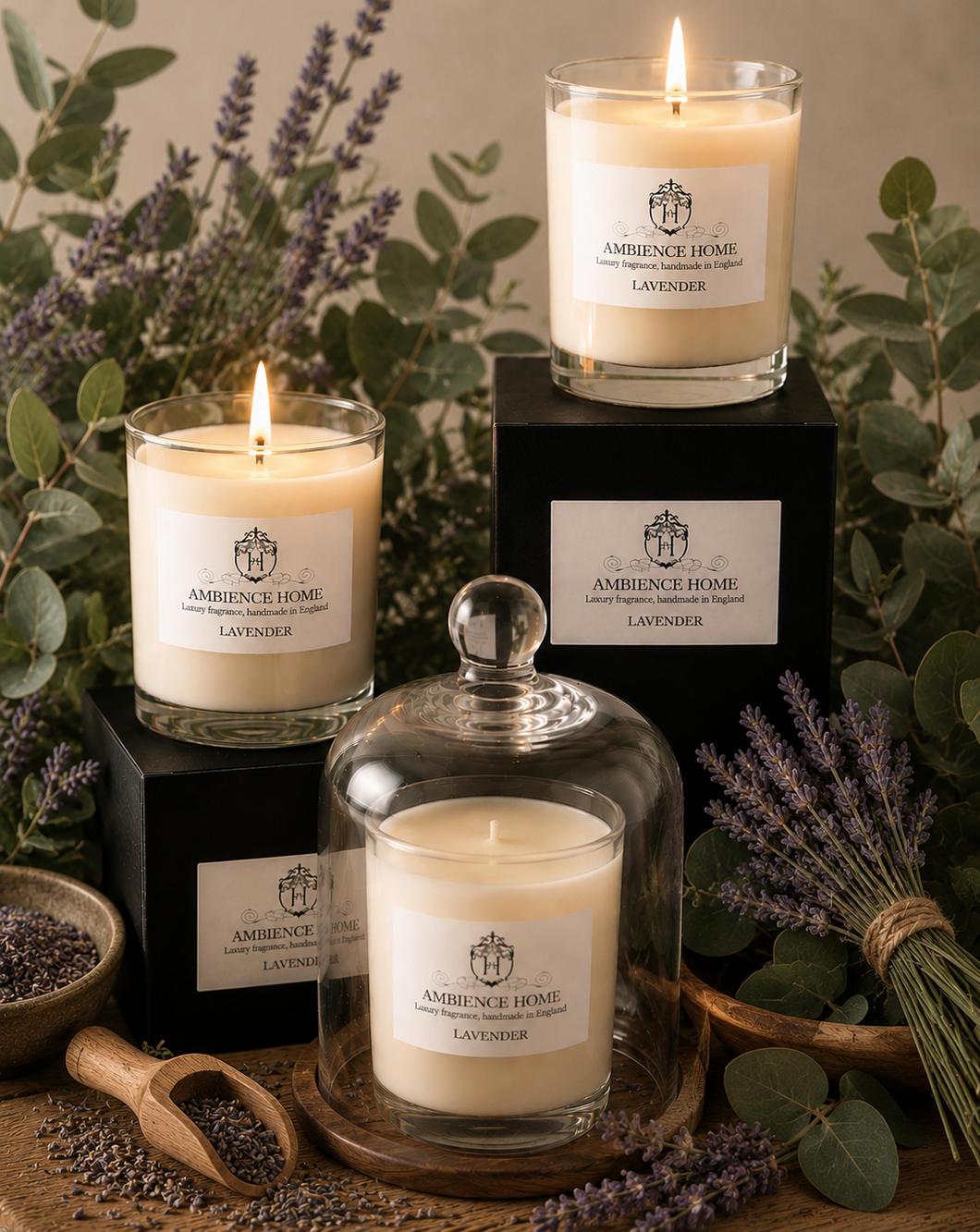 LAVENDER  CANDLE