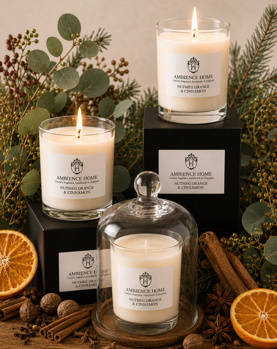 NUTMEG, ORANGE & CINNAMON CANDLE - COMING SOON PRE-ORDERS OPEN