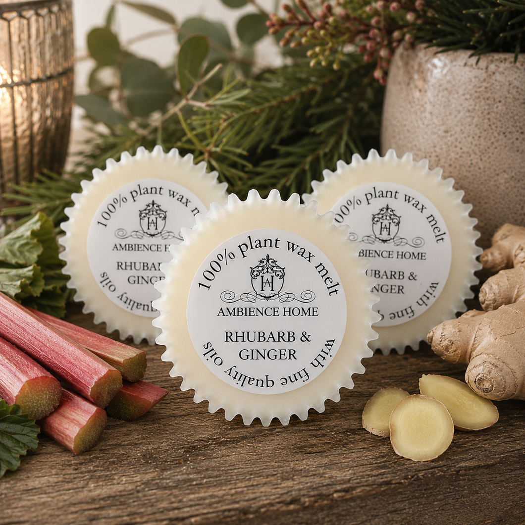RHUBARB & GINGER WAX MELT