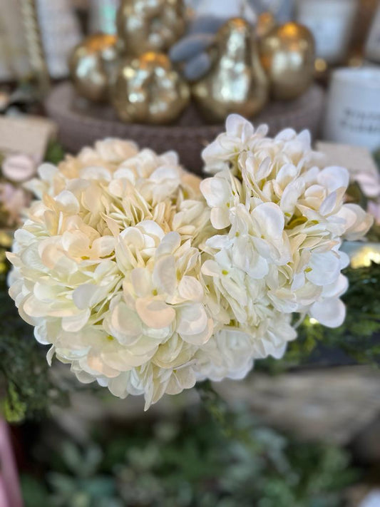 WHITE HYDRANGEA BUNCH